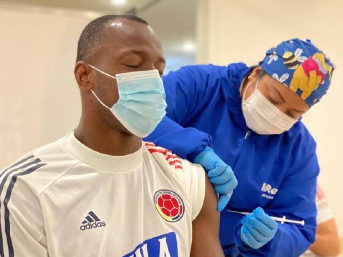 Jugadores de la Selección, vacunados contra el COVID-19 en Barranquilla
