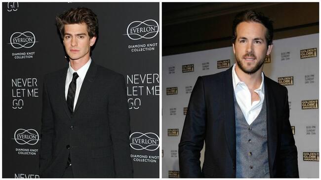 Andrew Garfield y Ryan Reynolds . Foto: Fotor.com