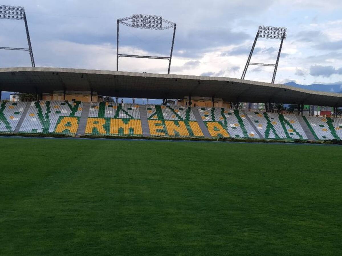 Estadio Centenario de Armenia a punto para el preolímpico de fútbol