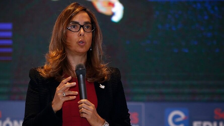 Gina Parody, ministra de Educación. Foto: Colprensa