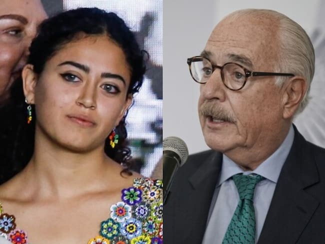 Sofía Petro y Andrés Pastrana. Foto: (Colprensa-Camila Díaz) / (Colprensa/Sergio Acero)