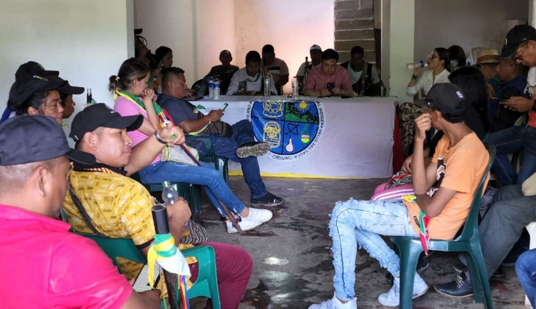 El Viceministro del Interior, Gustavo García, hizo parte de la Mesa de Diálogo Social en el corregimiento de Cisneros, que permitió llegar acuerdos.