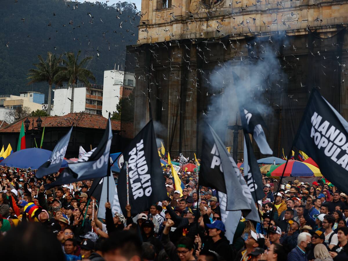 EN VIVO | Marchas hoy 9 de abril: Transmilenio, puntos de bloqueo y movilidad en Bogotá