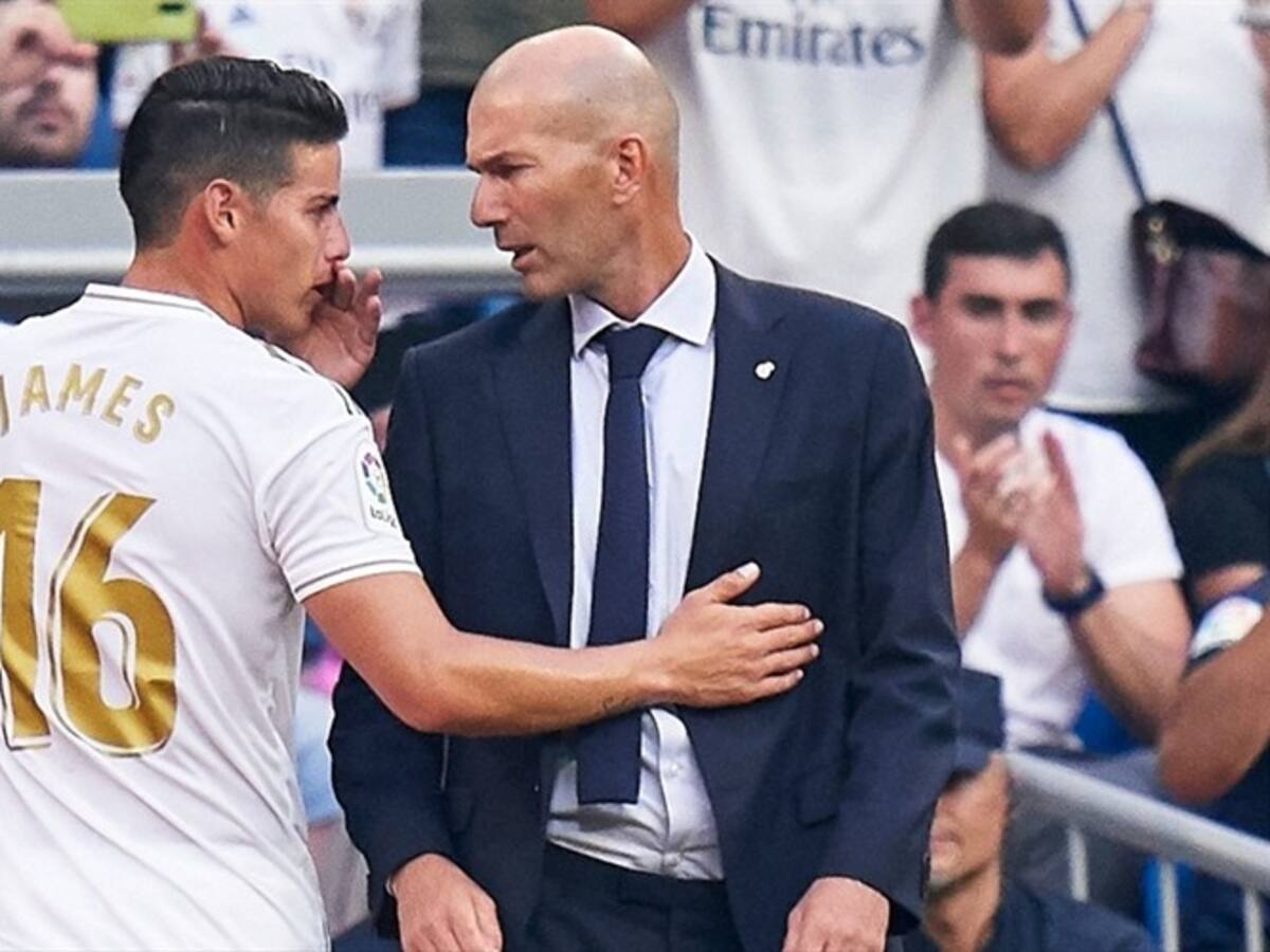 James Rodríguez no olvida a Zinedine Zidane: sorpresiva confesión