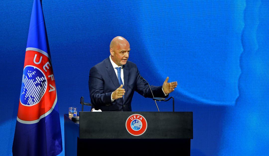 Gianni Infantino, presidente de la FIFA
