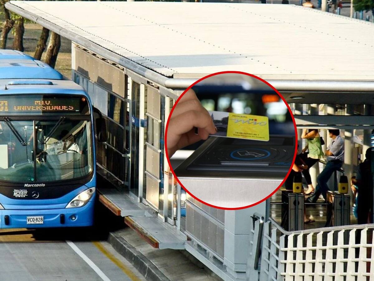 En Cali, la nueva tarifa de pasaje en el MIO para el 2026 es de $3.500 pesos