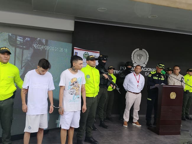 Capturados presuntos responsables de atentar contra la Policía en el municipio de Los Patios / Foto: Caracol Radio