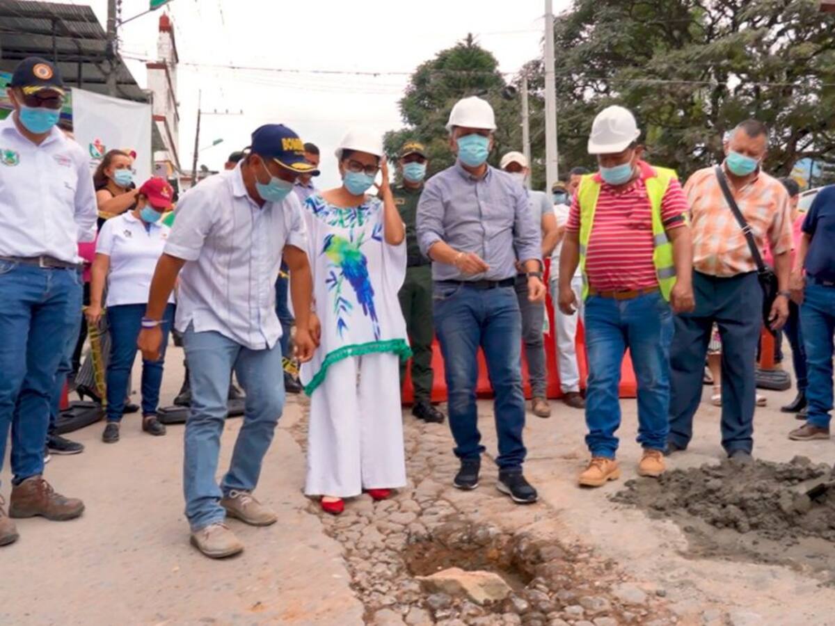 En Gaitania Tolima, se realizarán obras de mejoramiento en las vías urbana