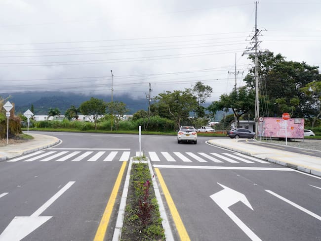 Cierres parciales en puente calle 19 norte en Armenia. Foto: Alcaldía de Armenia