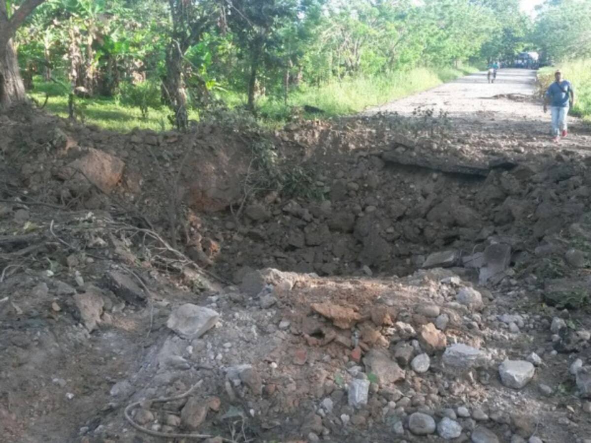 Guerrilla ataca con carga explosiva a patrulla militar en Saravena
