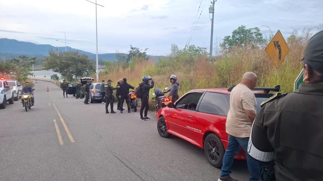 Operativos de la Policía en el Huila durante el puente festivo... Foto Relacionada