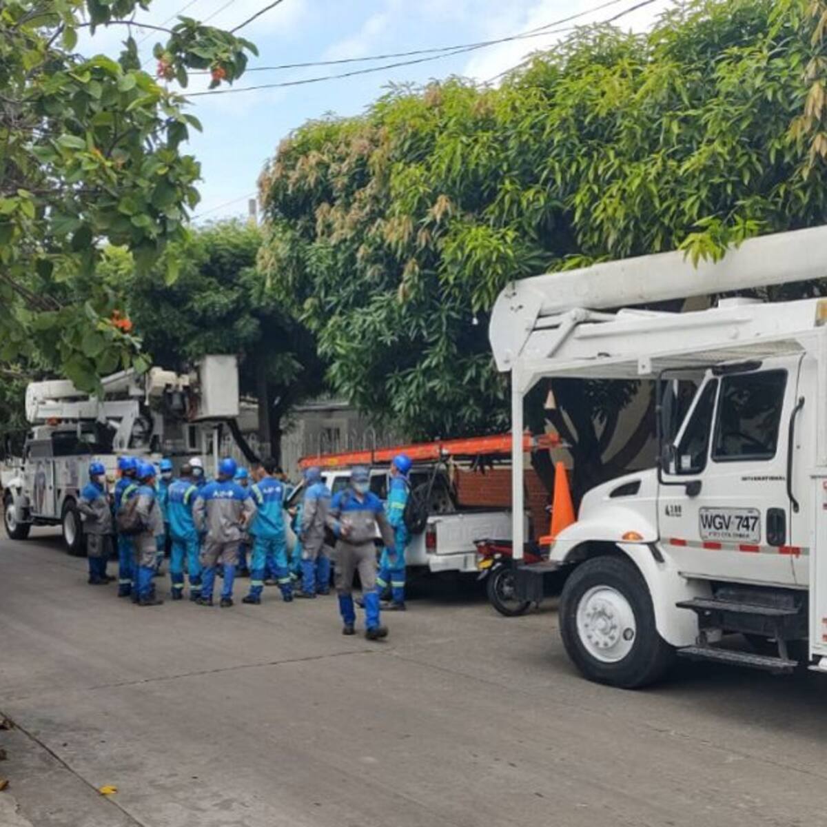 Agreden a operarios de Air-e en Barranquilla