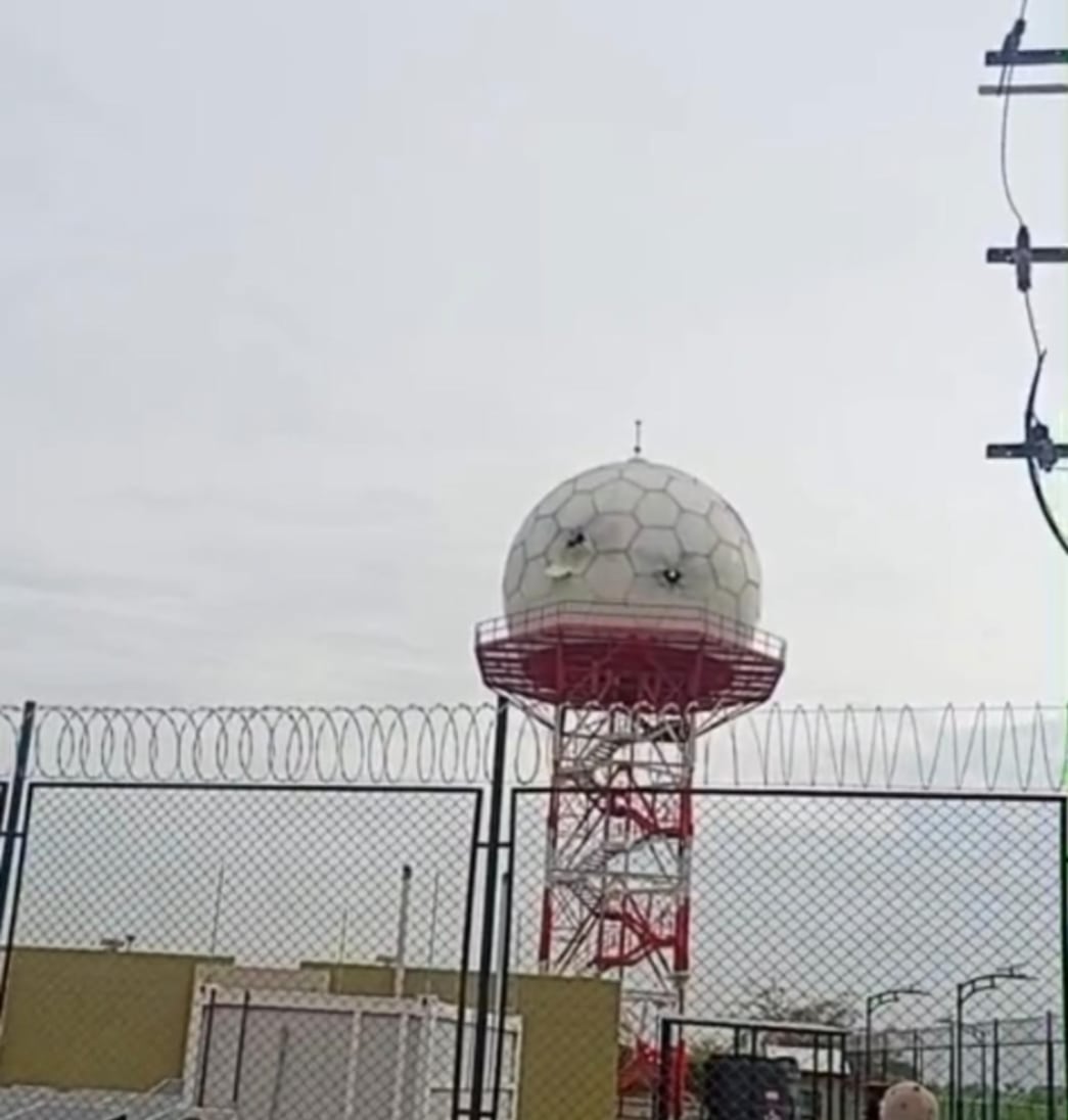 Tras ataque con drones, acordonan radar en Candelaria, Valle, y activan protocolo antiexplosivos