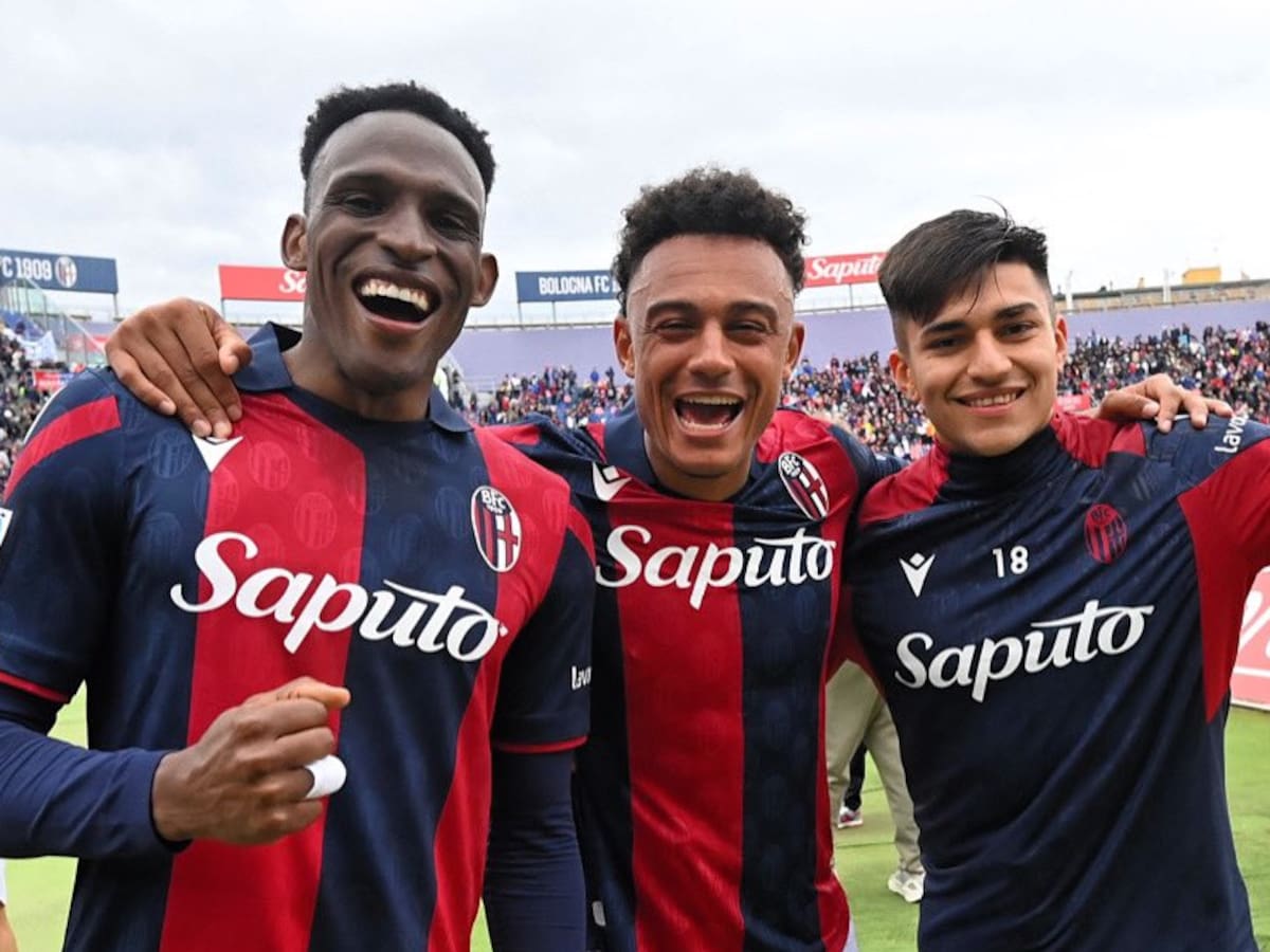 Bolonia, con Lucumí los 90 minutos, volvió a ganar y sueña con Champions League