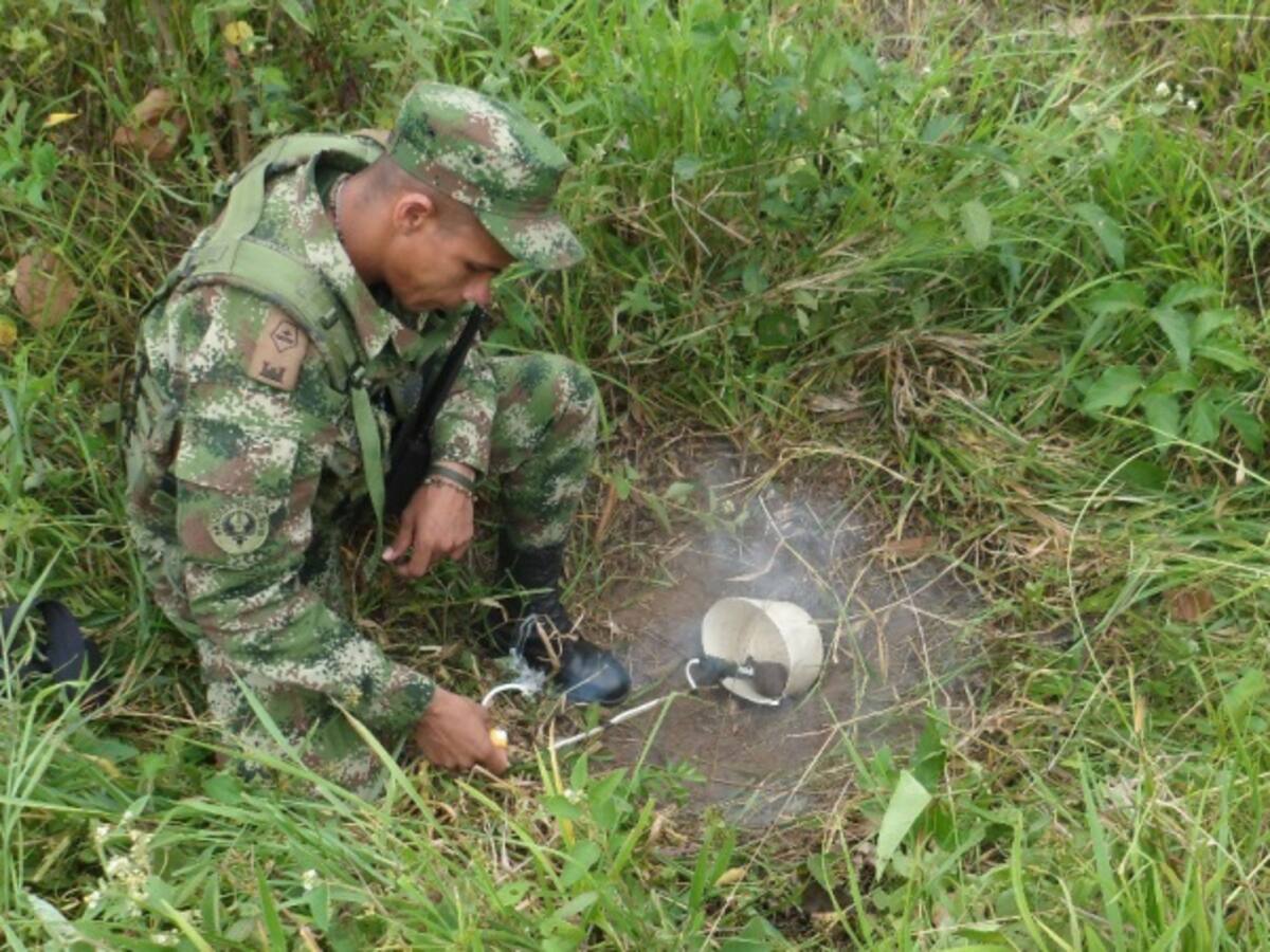 Encuentran caleta con 100 minas de las disidencias de las Farc en Guaviare