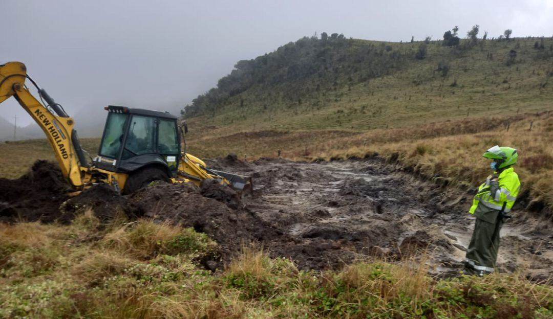 Captura por el delito de Ecocidio el en Parque Natural de Los Nevados