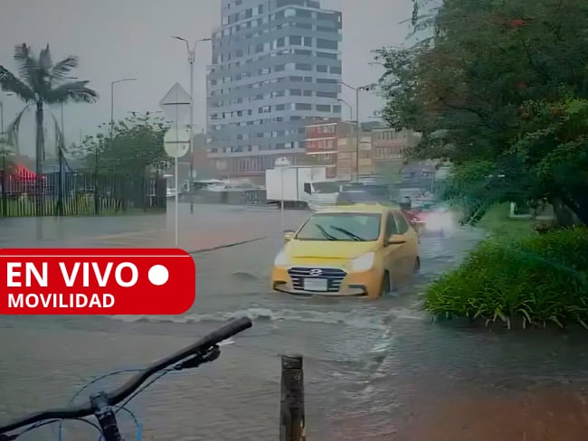 EN VIVO: Así se encuentra la movilidad en Bogotá en medio de las fuertes lluvias