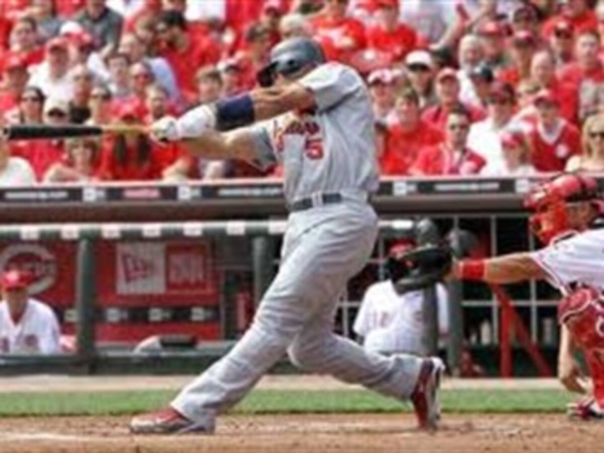 Cardenales ganan primer partido de la Serie Mundial del béisbol