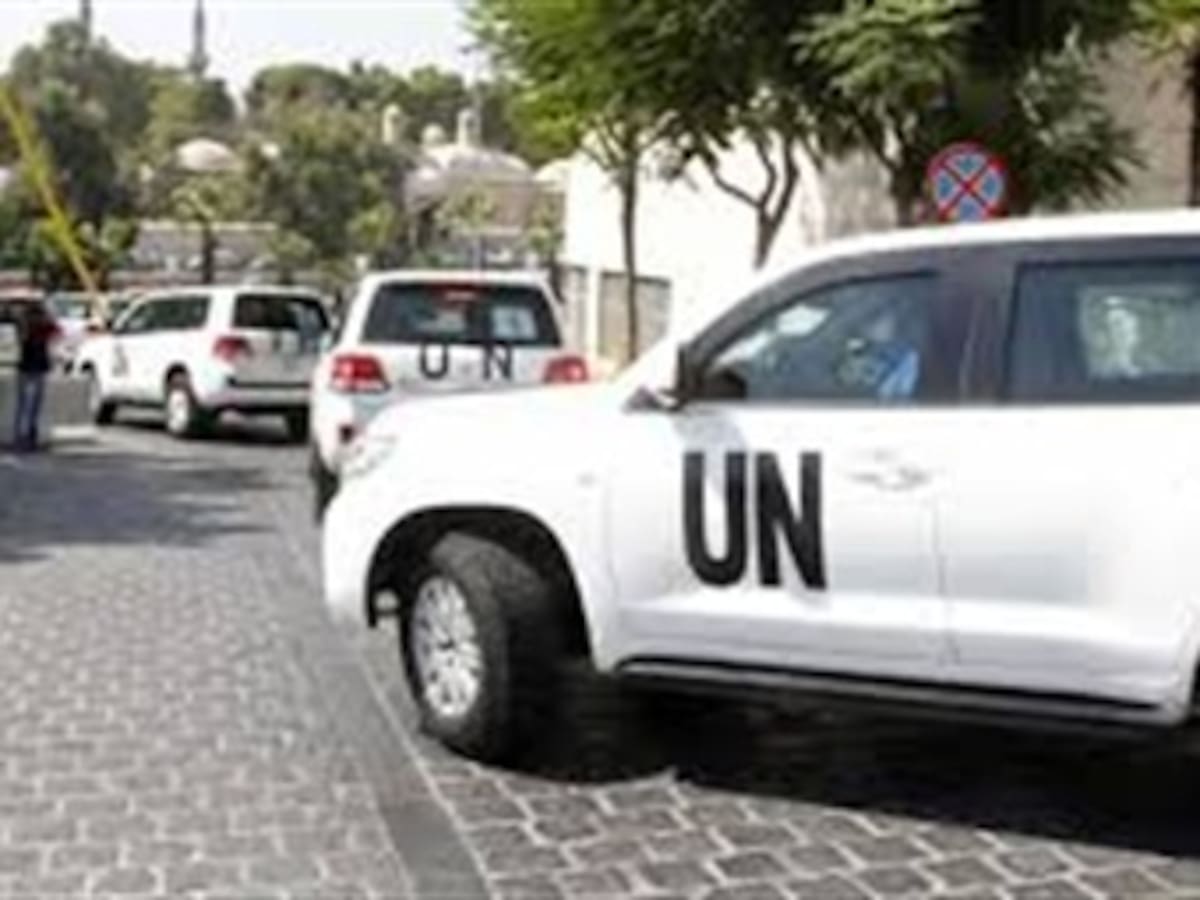 Inspectores de la ONU llegan a Siria para investigar presunto ataque químico