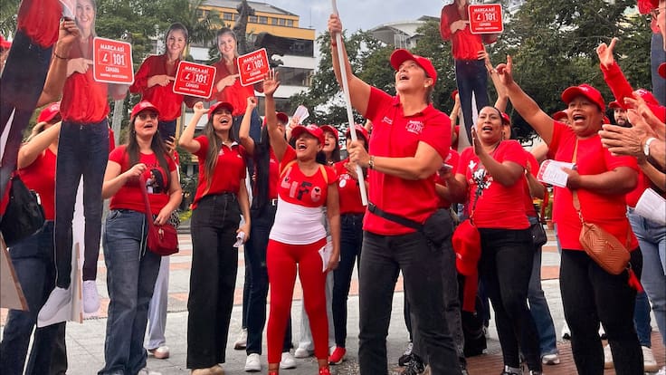 Diego Torres, militante del partido Liberal en Quindío