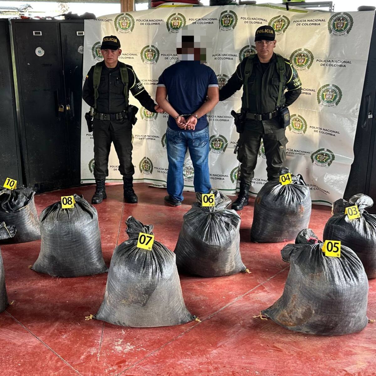 En Putumayo incautan más de media tonelada de sustancias para elaborar narcóticos