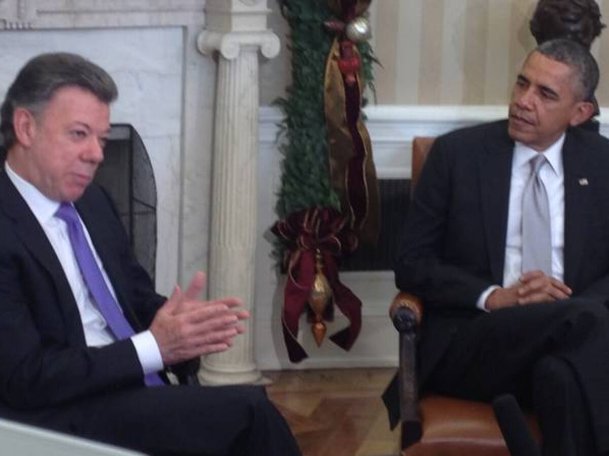 Aseguran congresistas que Obama respaldó la paz y no la guerra en Colombia