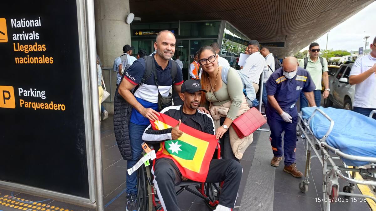 Técnico Milton García regresó de Guatemala y continuará recuperación en Cartagena