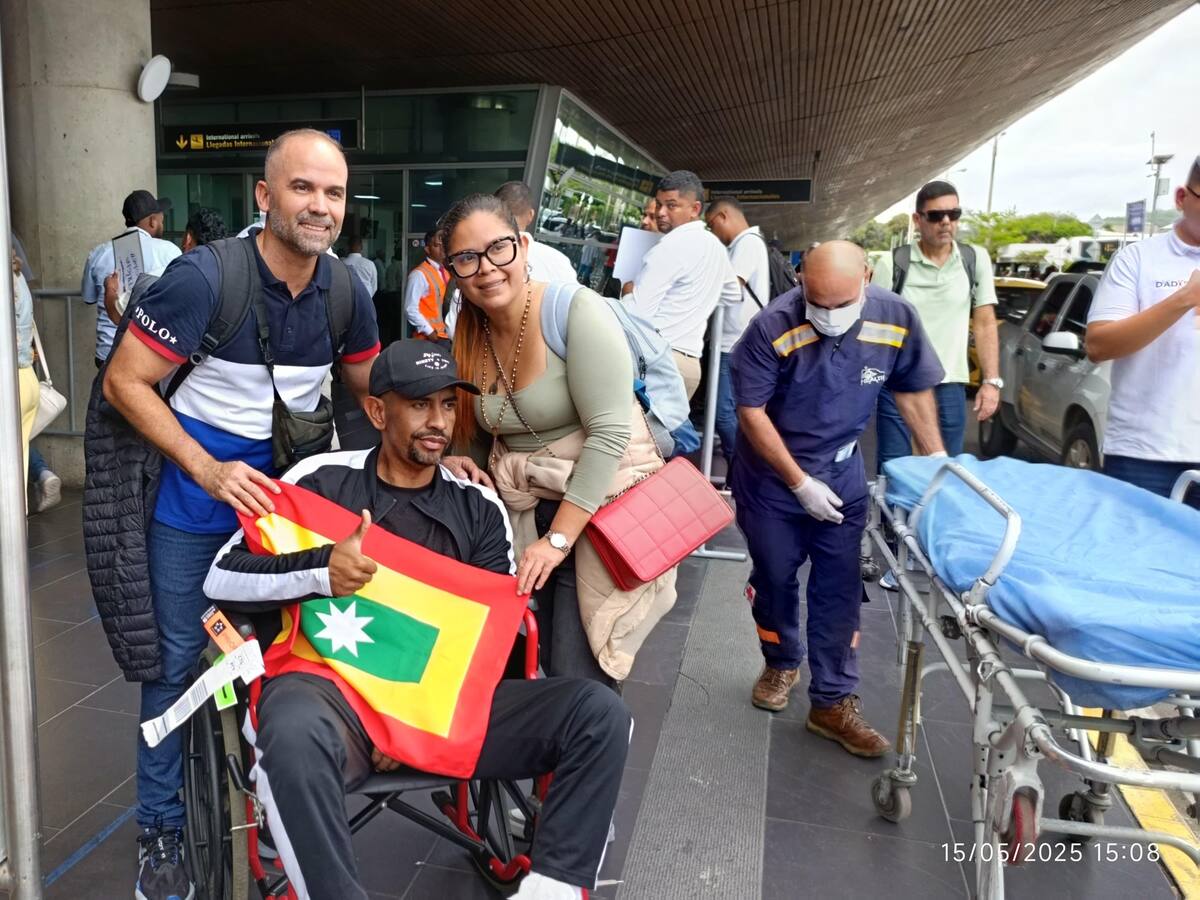 Técnico Milton García regresó de Guatemala y continuará recuperación en Cartagena