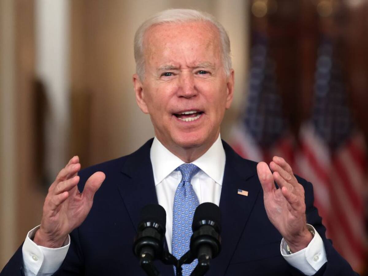 Presidente Joe Biden: Era tiempo de terminar esta guerra