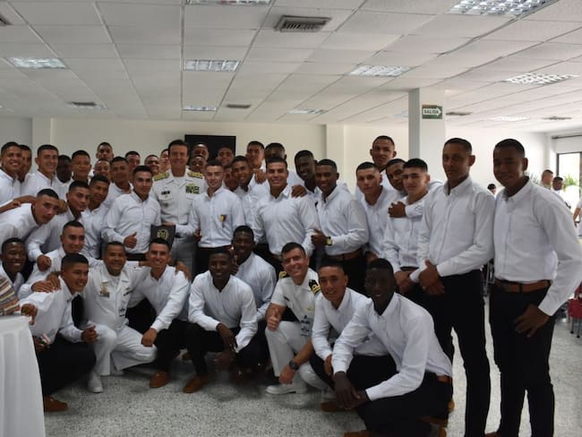 Licenciamiento del primer contingente de 2018 de Infantes de Marina