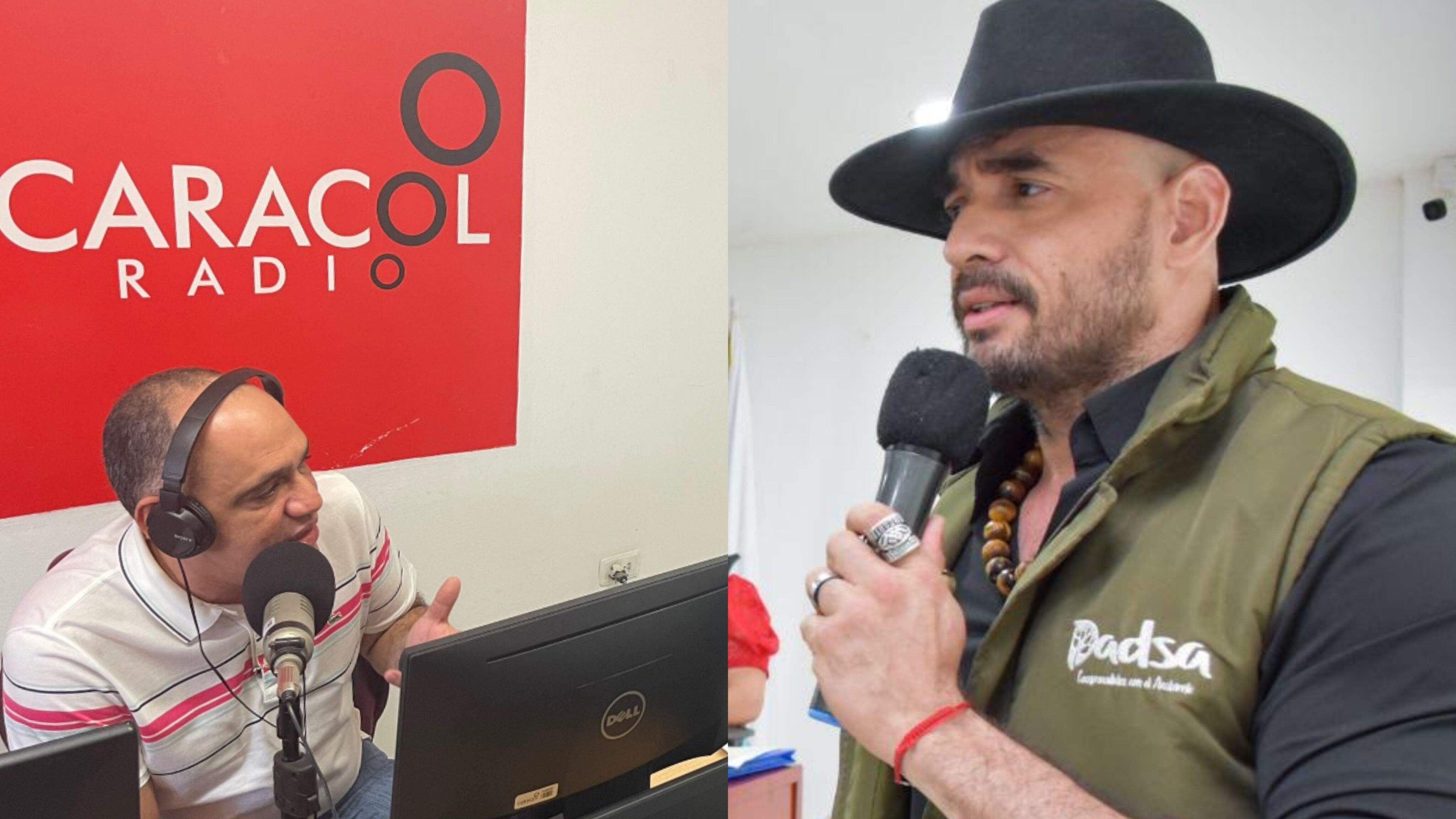 Precandidato a la Alcaldía de Santa Marta, Carlos Pinedo / Director del Dadsa, Jaime Avendaño