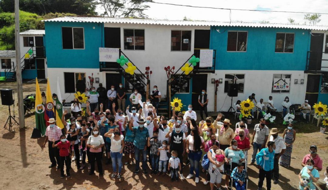 Entrega de viviendas