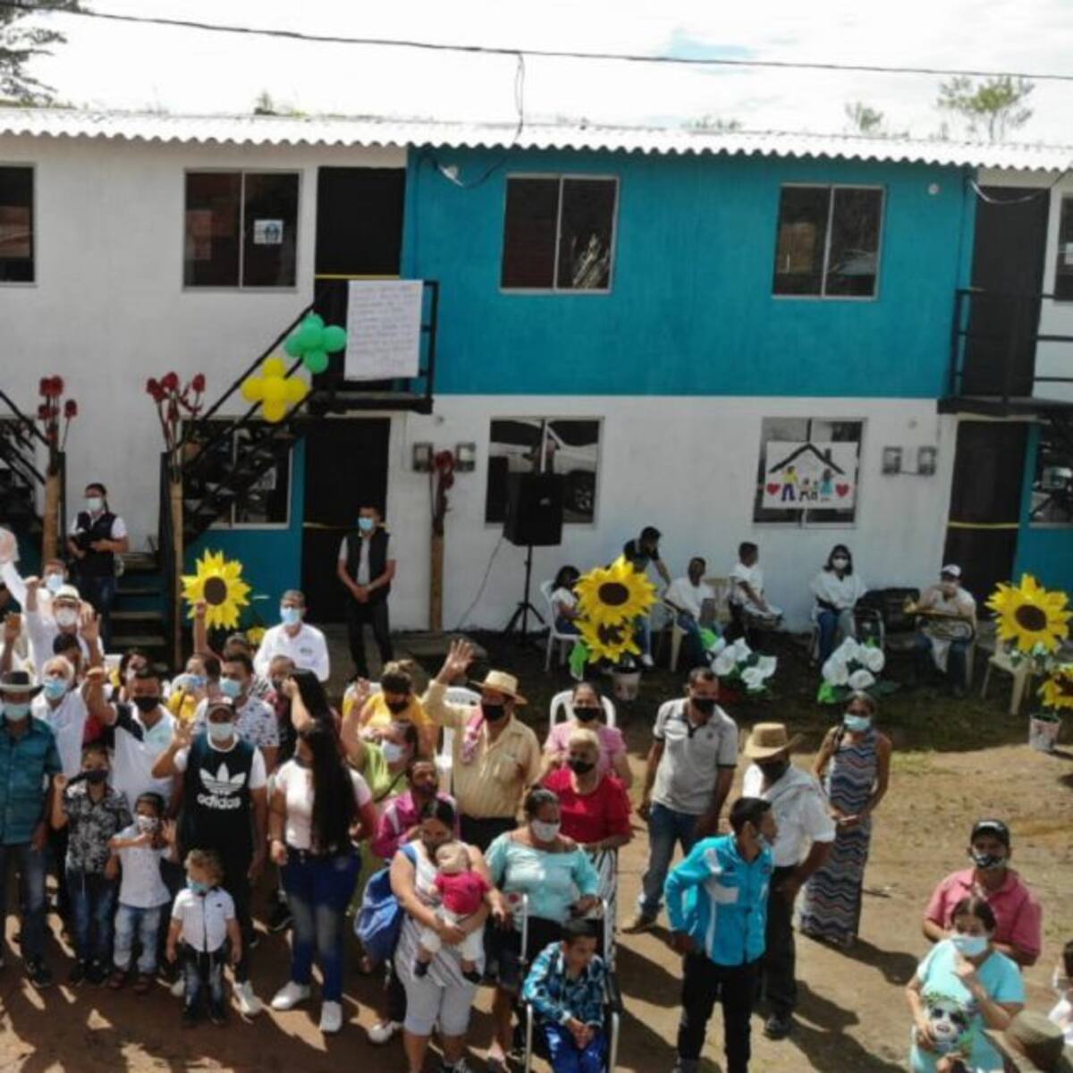 Reubicadas 25 familias de Norcasia que habitaban en zonas de alto riesgo