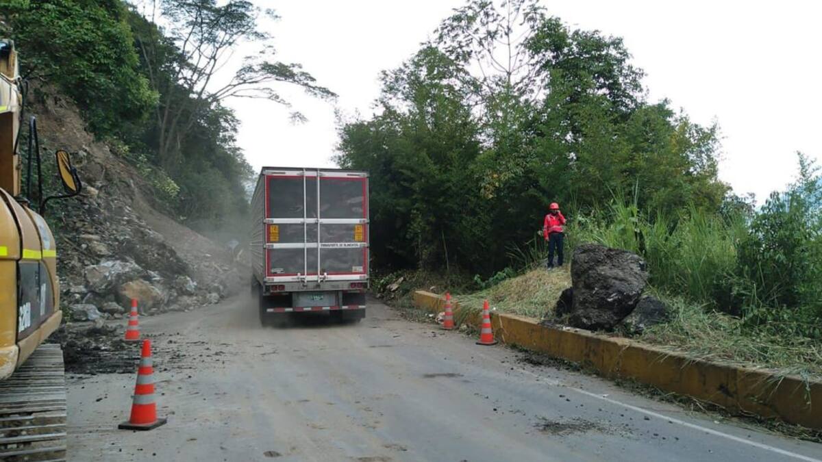 Informe sobre la vía La Línea entre Quindío y Tolima