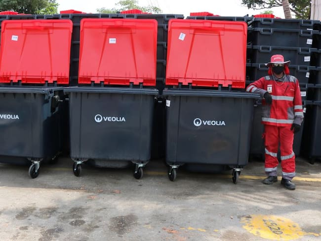 Veolia Cartagena instalará 500 contenedores en su área de servicio