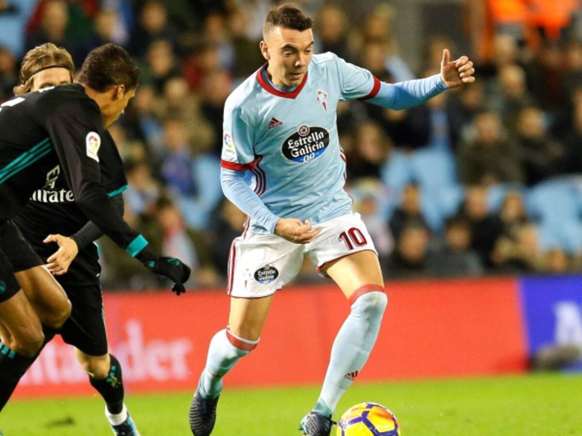 Yo no lo llamé por lo que él me atribuye: Iago Aspas le responde a Lerma