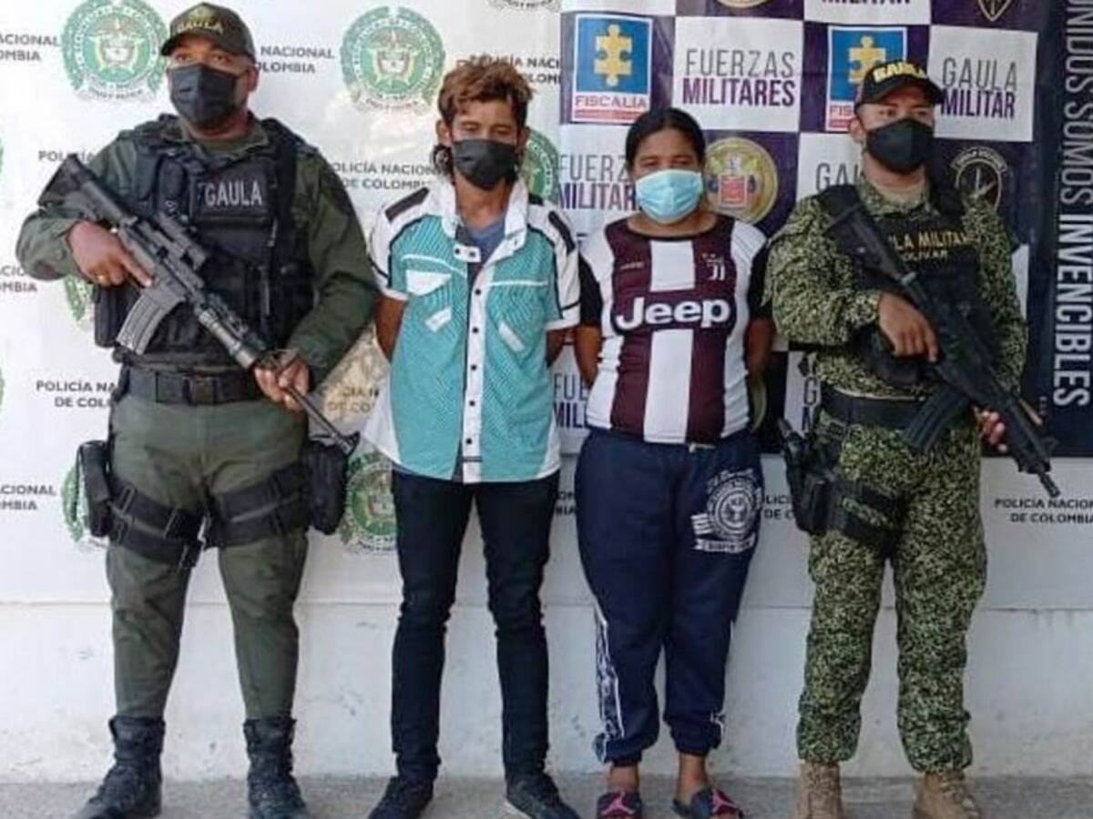 En Magangué y Achí capturaron a integrantes del Clan del Golfo