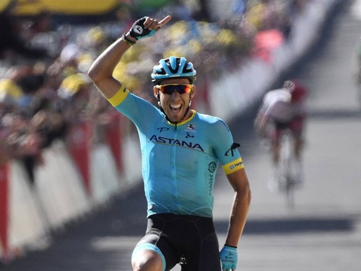 El español Omar Fraile gana la 14ª etapa del Tour de Francia