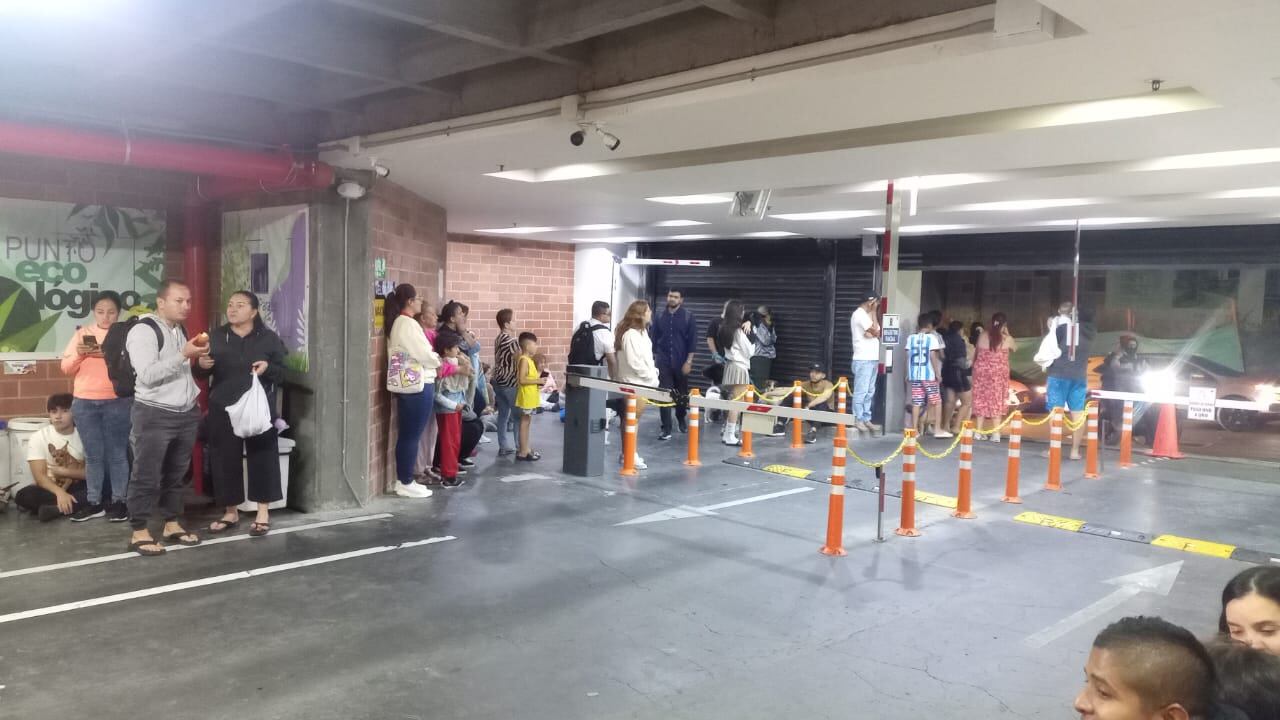 Evacuados por daño en un tubo de gas en Bello- foto cortesía