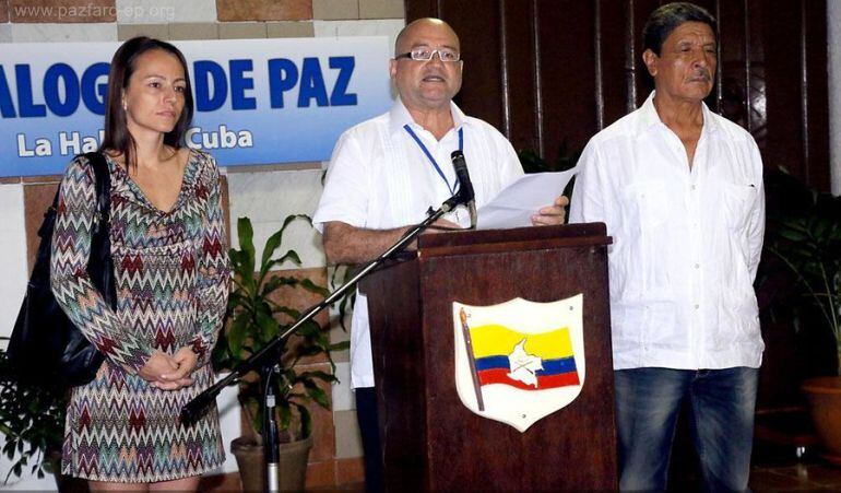 Delegación de paz de las Farc en Cuba