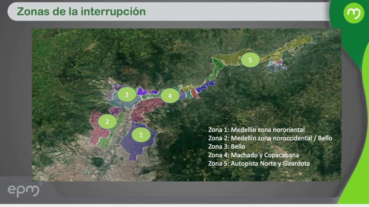Girardota, Copacabana, Bello y Medellín tendrán sectores sin agua este festivo