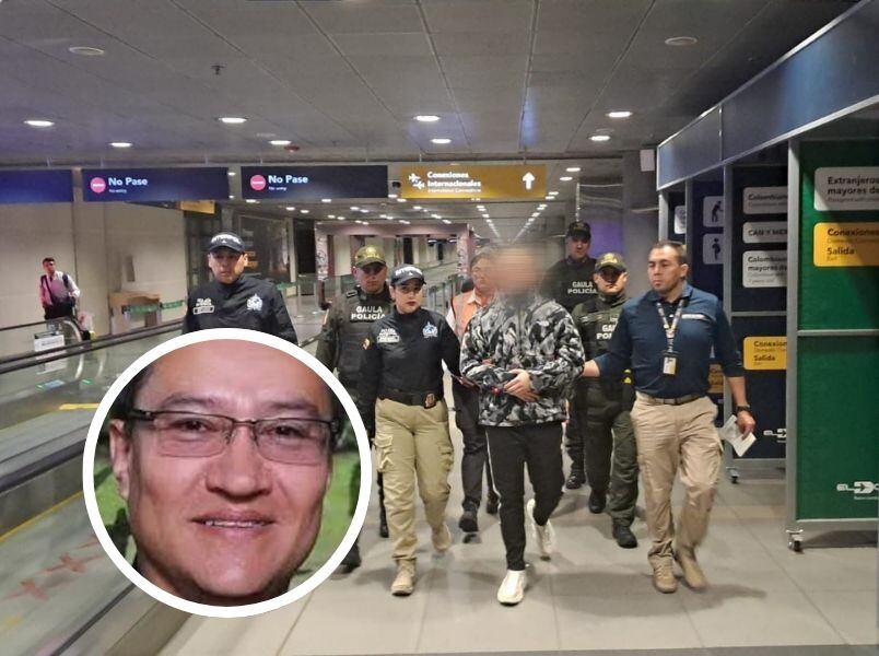 Confeso asesino del padre Darío Valencia (foto: Migración Colombia)