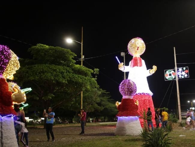 700 figuras de navidad adornan a Cúcuta