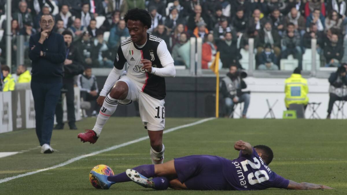 Con Cuadrado los 90, Juventus sigue imparable en Italia