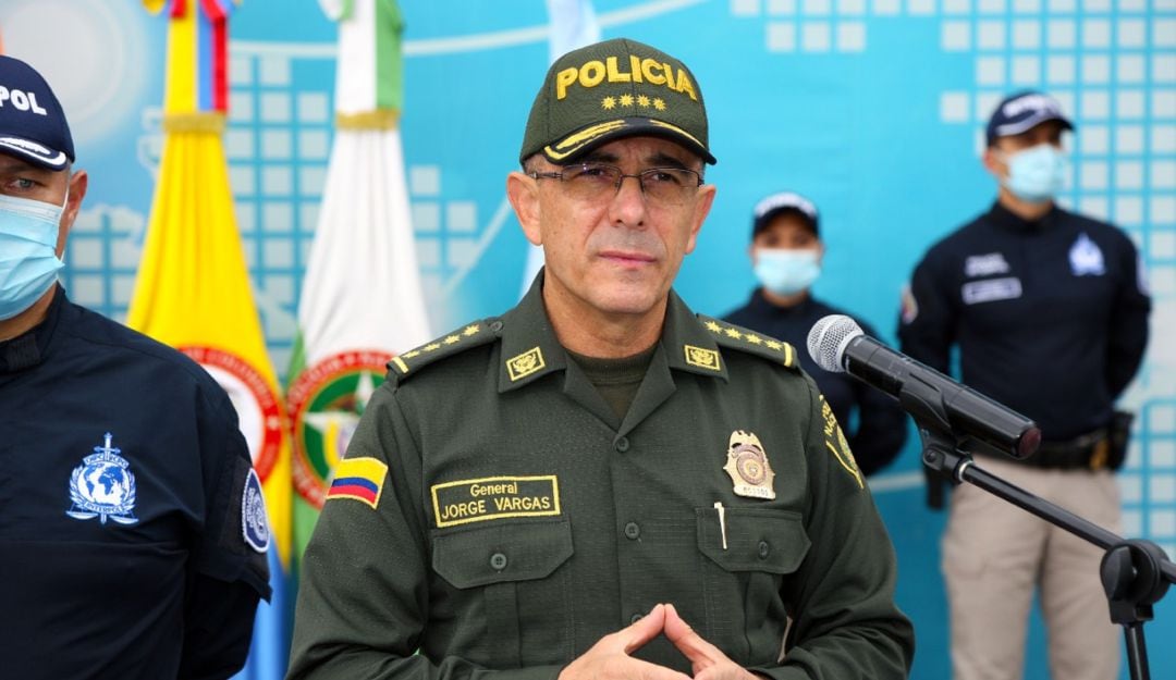 General Jorge Luis Vargas, director de la Policía Nacional