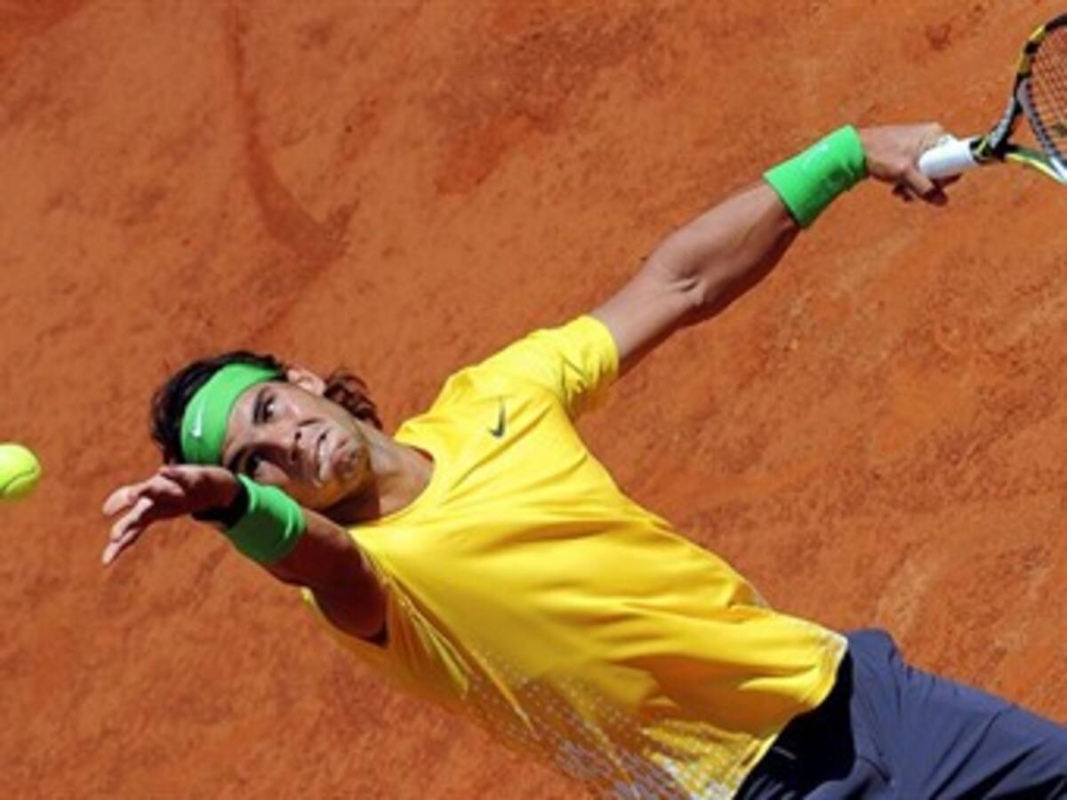 Rafael Nadal primer finalista del Masters 1000 de Roma