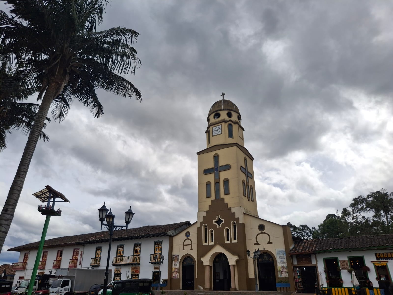 Parroquia Nuestra Señora del Carmen del municipio de Salento, Quindío. Foto: Vanessa Porras