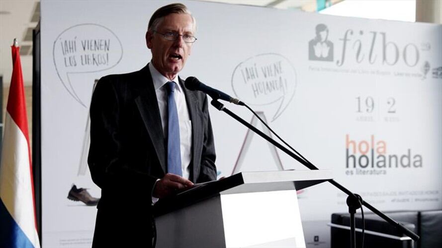 Embajador de los Países Bajos en Colombia, Robert Van Embden. Foto: Agencia EFE