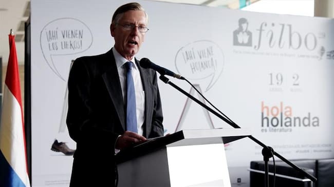 Embajador de los Países Bajos en Colombia, Robert Van Embden. Foto: Agencia EFE