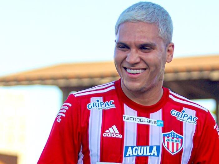 Juan Fernando Quintero se estrenará como jugador del Junior / Twitter: @JuniorClubSA
